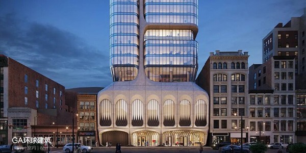 美國紐瓦克41層摩天住宅樓獲批，由INOA事務(wù)所設(shè)計