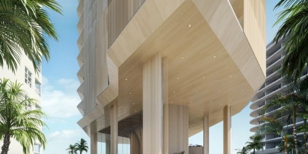 隈研吾公布其在美國的第一座住宅大樓的設(shè)計，大佬們齊聚邁阿密海灘