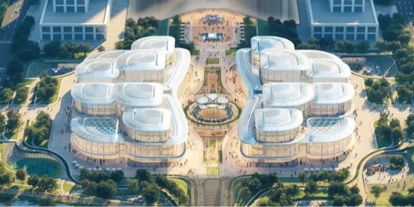 余杭未來科技城市民中心方案公布，即將開工!