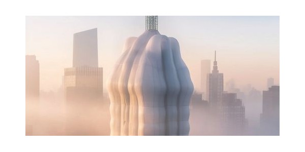 可再生能源驅動的充氣摩天大樓