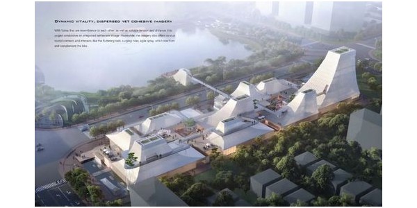 “似山而非山，似水而非水”：上海金山鄰里中心 | ECADI 丁順團隊