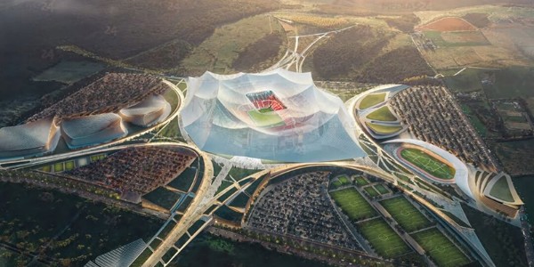 摩洛哥將建全球最大足球場，首批效果圖公布