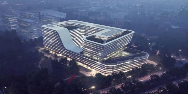 上海市域鐵路“超級大腦”項目開工，建筑以“云環(huán)”為設(shè)計意向