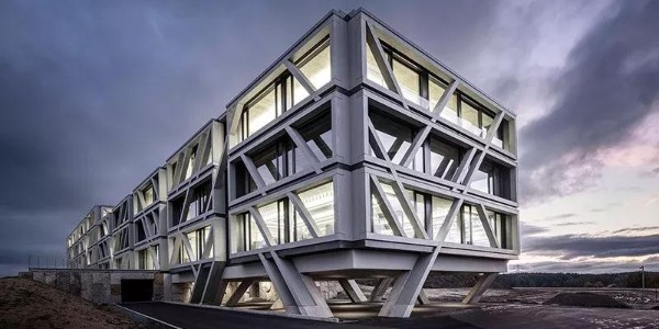 J.MAYER H.ARCHITECTURE新作，120m長的混凝土骨架構(gòu)成新建筑