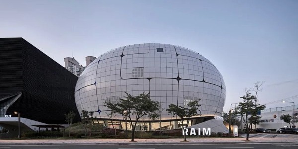 國際競賽獲獎項(xiàng)目：人工智能博物館—— 球形設(shè)計(jì)外觀效果