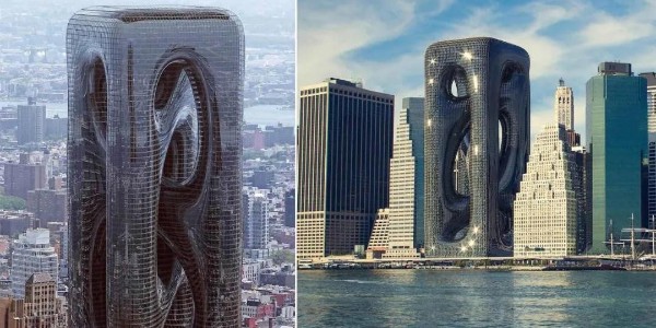 Hayri Atak在紐約設(shè)計(jì)的鏤空概念大廈為何惹爭議？