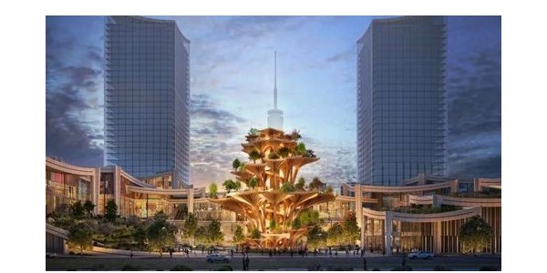 西安再添新地標(biāo)！托馬斯·赫斯維克設(shè)計(jì)“生命之樹”，靈感源自銀杏樹