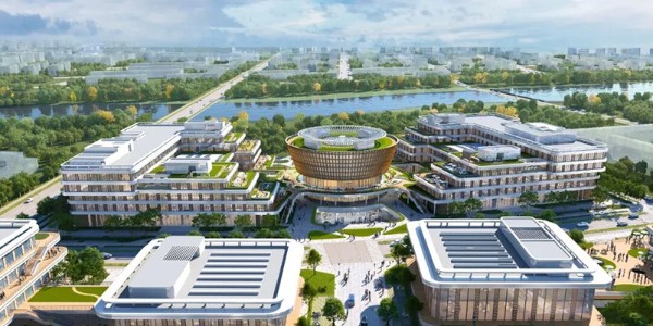 雄安中國電信智慧城市產(chǎn)業(yè)園啟用，由北方設計院設計