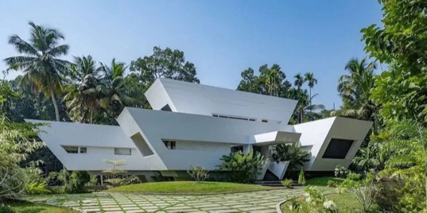 印度“未來(lái)主義”住宅，懸臂長(zhǎng)達(dá)11米