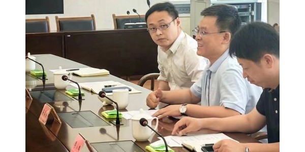 貴陽市建筑設(shè)計(jì)院董事長蔣美榮率隊(duì)參訪中共資陽市委，開展交流合作