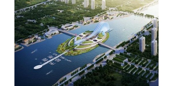 珠海橫琴新地標(biāo)“天沐琴臺(tái)”封頂，設(shè)計(jì)汲取琵琶、古琴之靈感