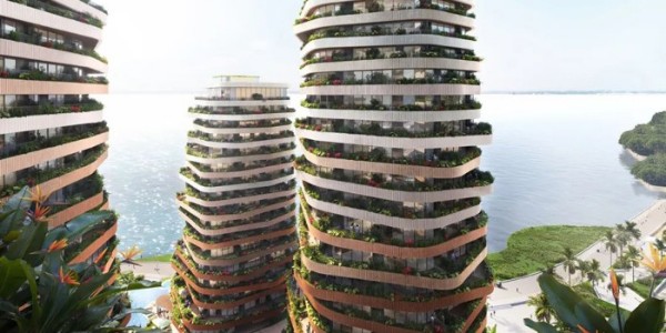 MVRDV 南美首個(gè)項(xiàng)目設(shè)計(jì)，六座住宅形成一個(gè)綠色山谷