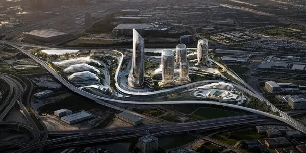 濃濃的扎哈風(fēng)—美國洛杉磯奧運(yùn)村規(guī)劃設(shè)計(jì)方案