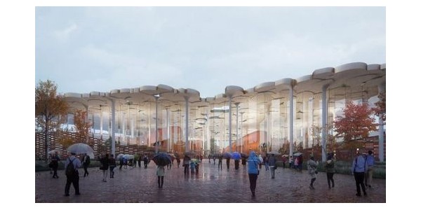 北京新地標(biāo)“森林書苑”已成型，一睹最新實(shí)景圖